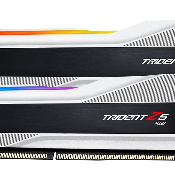Памет G.SKILL Trident Z5 Silver RGB 32GB(2x16GB) DDR5 6000MHz F5-6000J3636F16GX2-TZ5RS