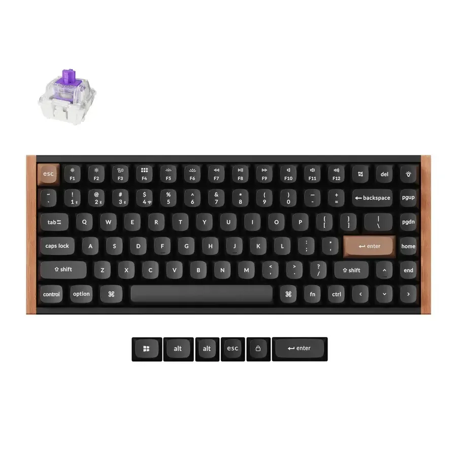 Геймърска механична клавиатура Keychron K2 HE Special Edition - Wireless Геймърска механична клавиатура Keychron K2 HE Special Edition - Wireless