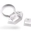 Капачки за механична клавиатура ENDORFY - 104 бр PBT, US Layout, Onyx White