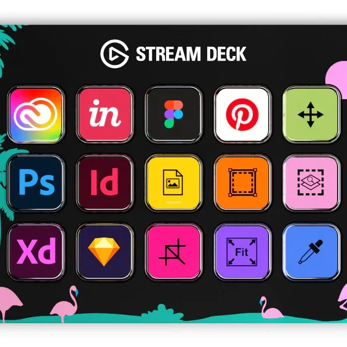 Контролер Elgato Stream Deck MK.2 - 15 Customizable LCD Keys