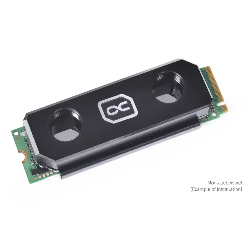 Охладител за SSD Alphacool HDX Apex Acetal M.2 2280 SSD Cooler