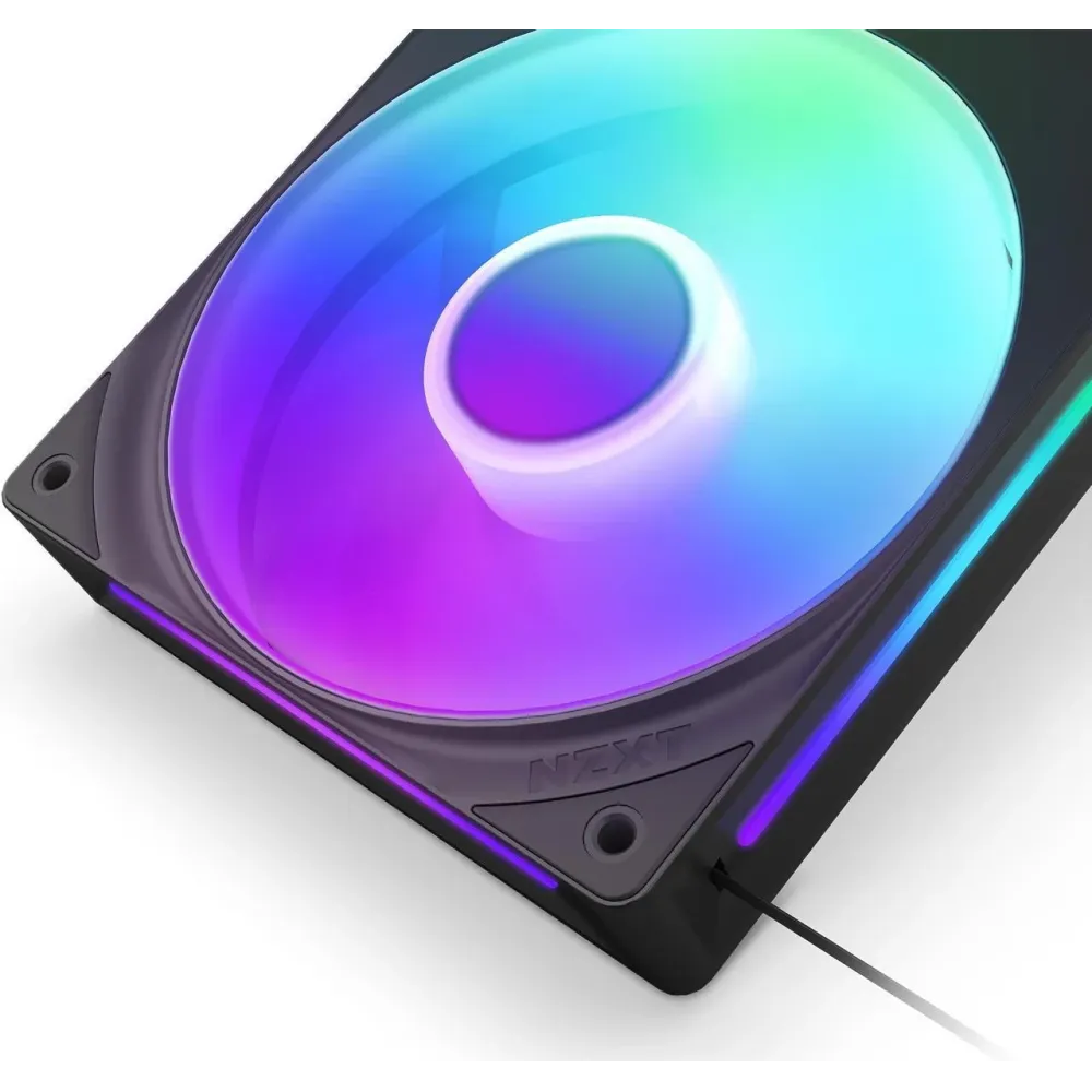 Комплект вентилатори NZXT F360 Black RGB Core