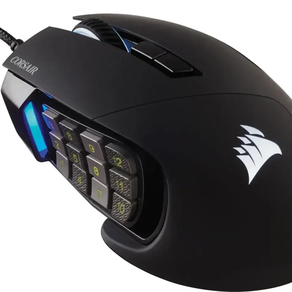 Геймърскa мишка оптична Corsair Scimitar Elite RGB, PMW3391 USB Геймърскa мишка оптична Corsair Scimitar Elite RGB, PMW3391 USB