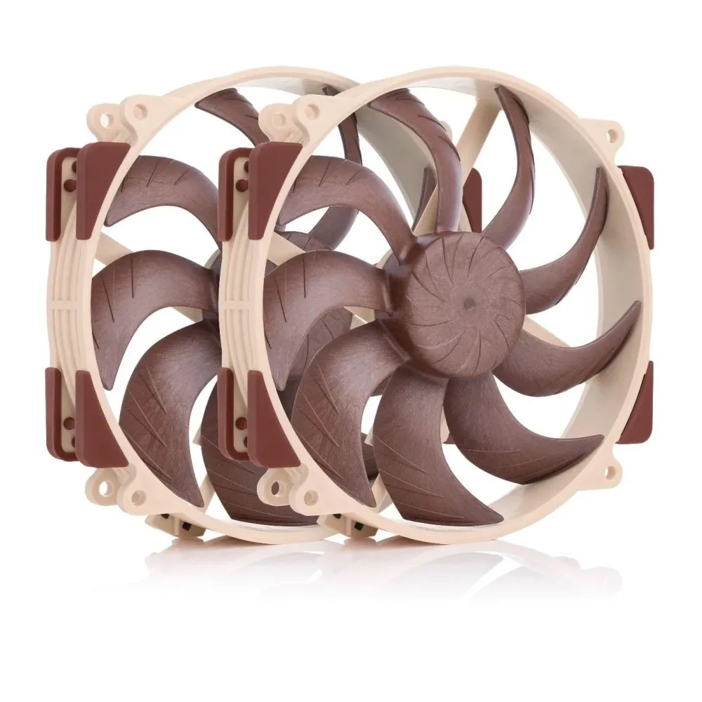 Комплект вентилатори Noctua NF-A14x25r G2 PWM Sx2-PP, 2 x Fan 140mm