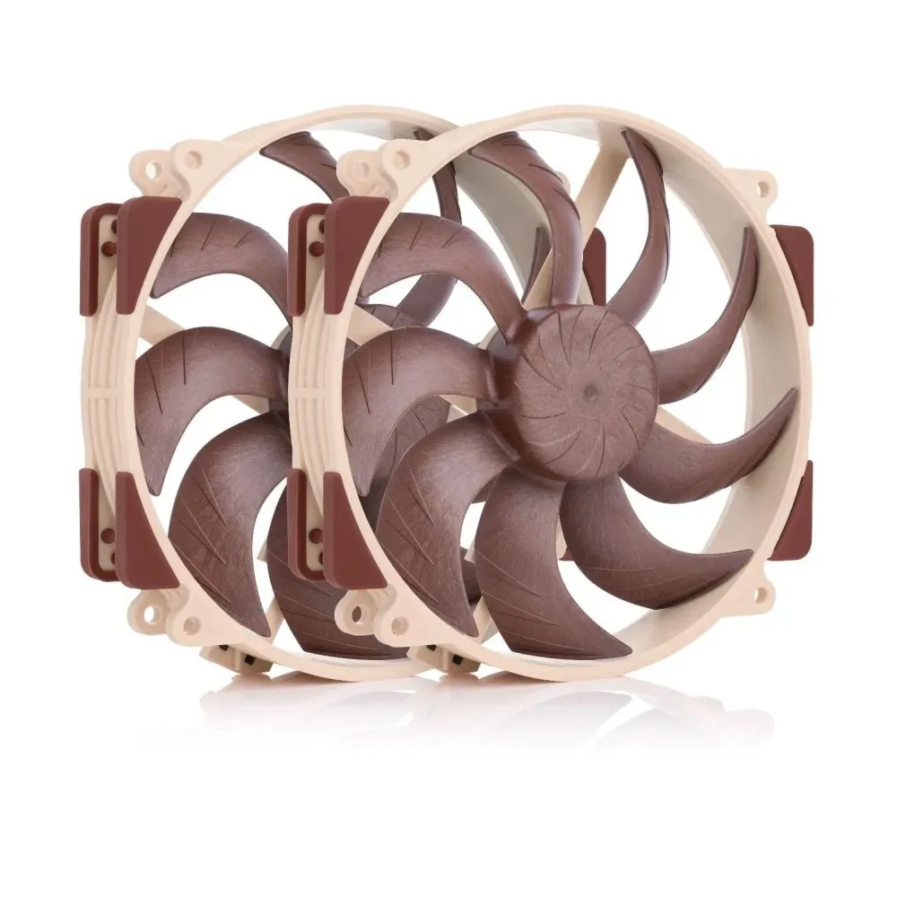 Комплект вентилатори Noctua NF-A14x25r G2 PWM Sx2-PP, 2 x Fan 140mm Комплект вентилатори Noctua NF-A14x25r G2 PWM Sx2-PP, 2 x Fan 140mm