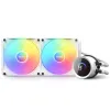 Охладител за процесор NZXT Kraken 280 RGB White, LCD Display