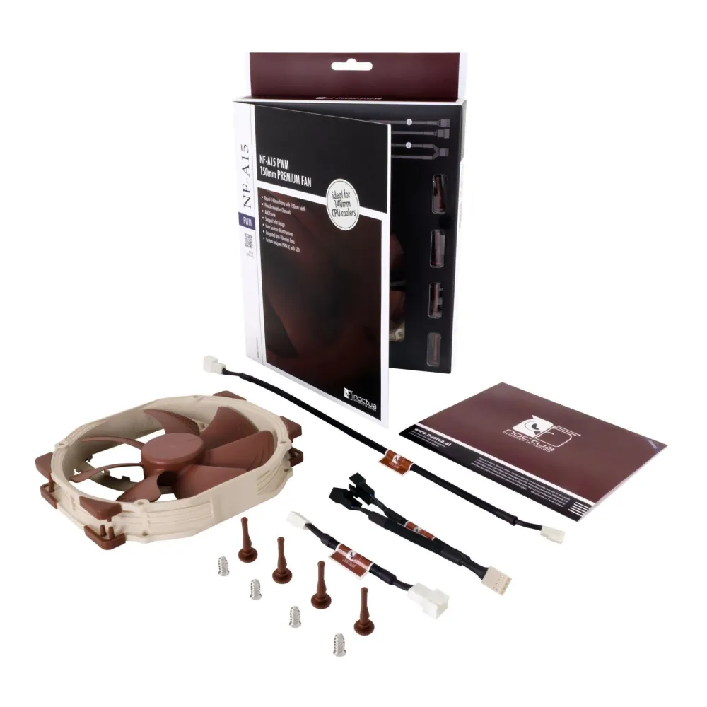 Вентилатор Noctua NF-A15 PWM 150x140x25mm Вентилатор Noctua NF-A15 PWM 150x140x25mm