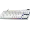 Геймърска механична клавиатура Logitech G Pro X RAPID TKL, Magnetic Analog Switch, Бял
