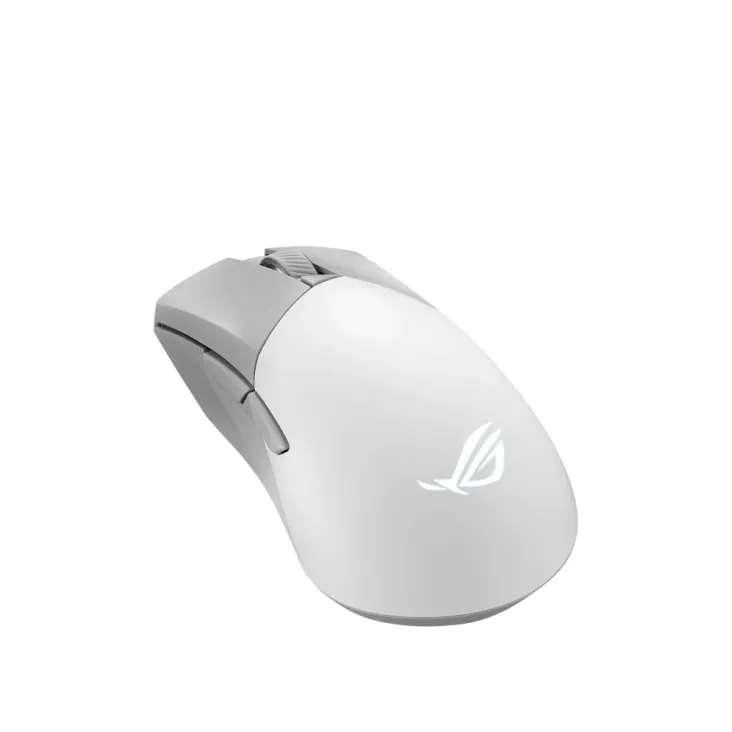 Геймърска безжична мишка ASUS ROG Gladius III Wireless AimPoint - Бяла