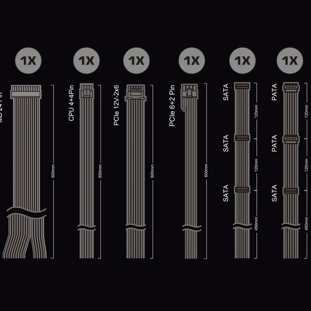 Захранващ блок ASRock PRO-750B 750W 80+ Bronze PCIE 5.1 Ready