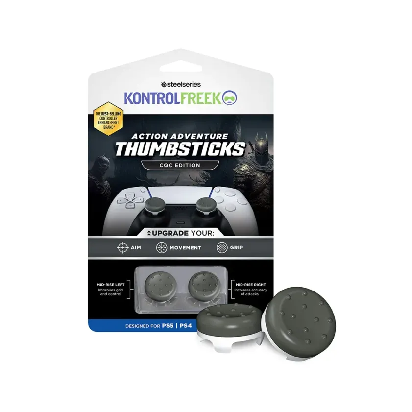 Аксесоар KontrolFreek Action Adventure Thumbsticks CQC Grey Аксесоар KontrolFreek Action Adventure Thumbsticks CQC Grey