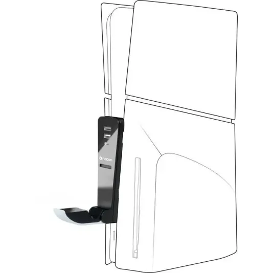 Зарядно и хъб Nacon, За конзола PS5 Slim Зарядно и хъб Nacon, За конзола PS5 Slim