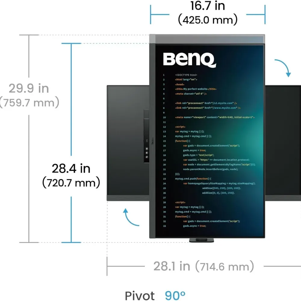 Монитор за програмиране BenQ RD320UA, 31.5 Монитор за програмиране BenQ RD320UA, 31.5