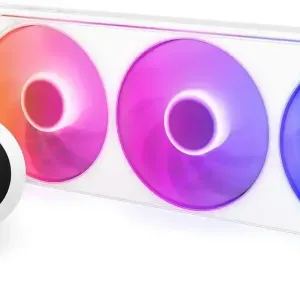 Охладител за процесор NZXT Kraken Plus 360 RGB LCD Display - White