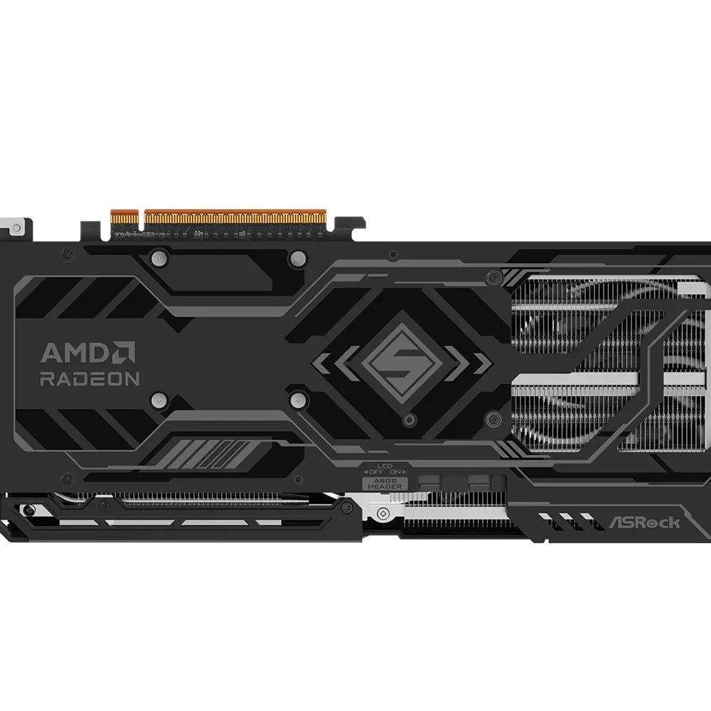 Видео карта ASRock Radeon RX 9070 GRE Steel Legend Dark 12GB OC GDDR6
