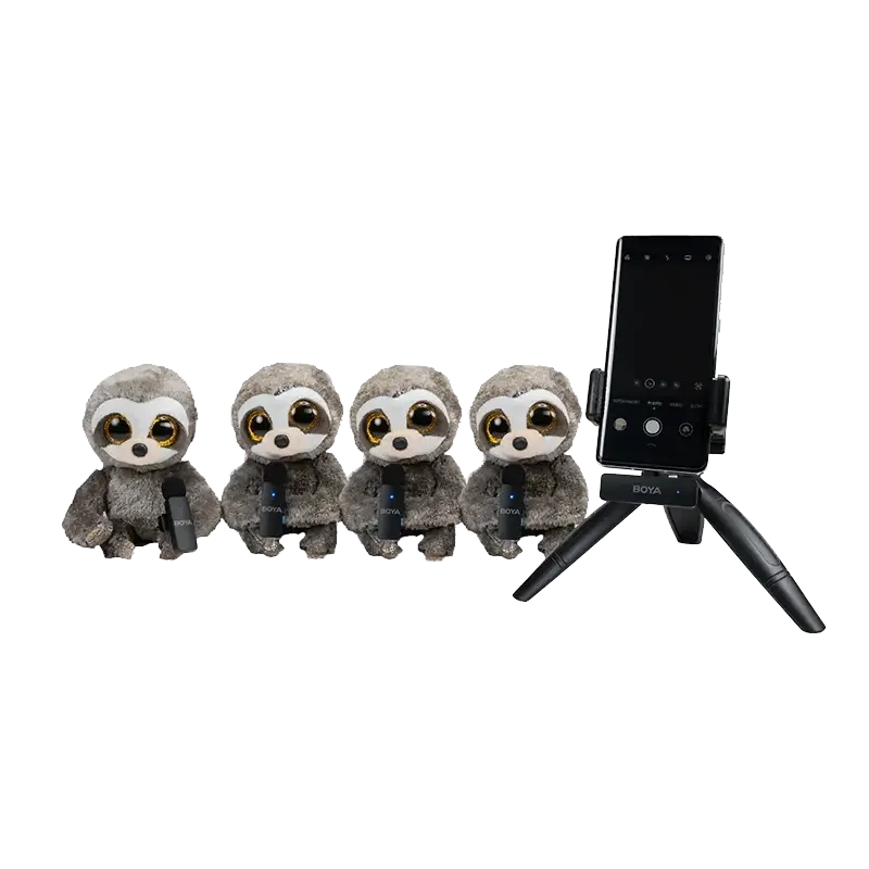 Безжична микрофонна система BOYA BY-V4U - USB-C