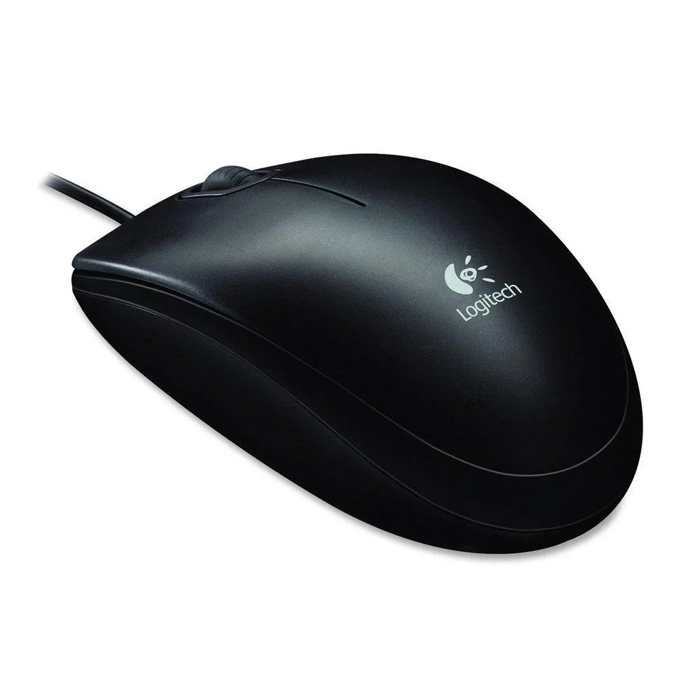 Жична оптична мишка LOGITECH B100 Жична оптична мишка LOGITECH B100
