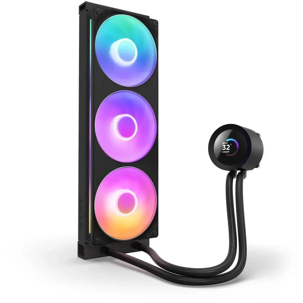 Охладител за процесор NZXT Kraken Plus 360 RGB LCD Display - Black