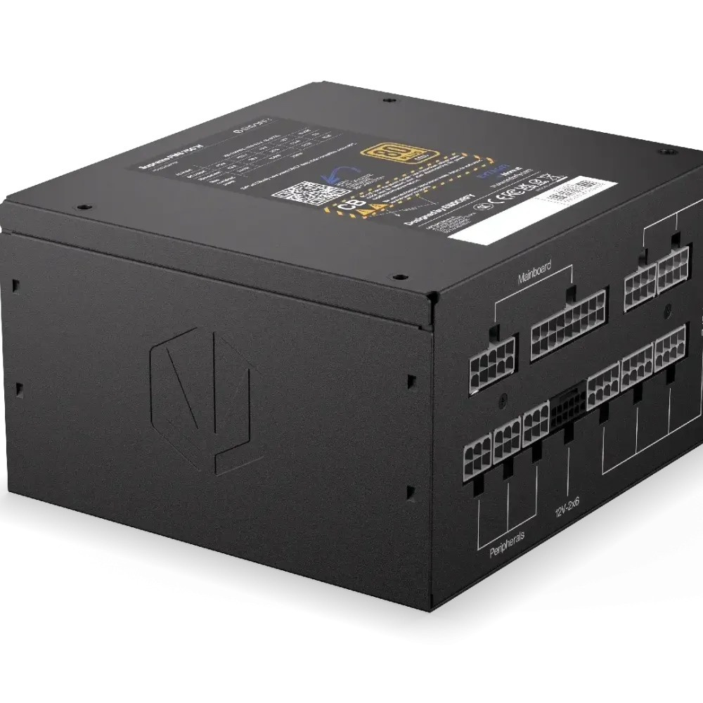 Захранващ блок Endorfy Supremo FM6 750W 80+ Gold, PCIe 5.1 - Fully Modular