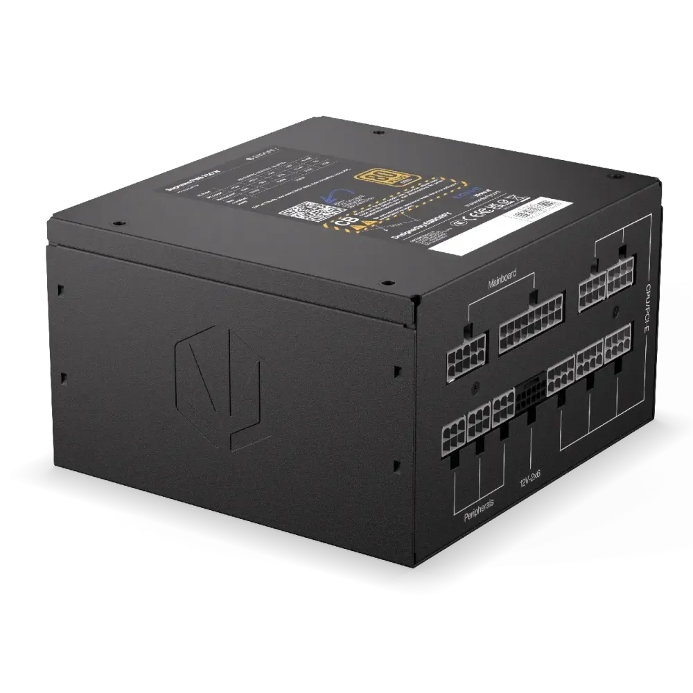 Захранващ блок Endorfy Supremo FM6 750W 80+ Gold, PCIe 5.1 - Fully Modular