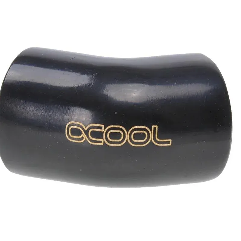 L-конектор Alphacool HF, Вътрешна резба G1/4 - G1/4, 45°, Черен мат