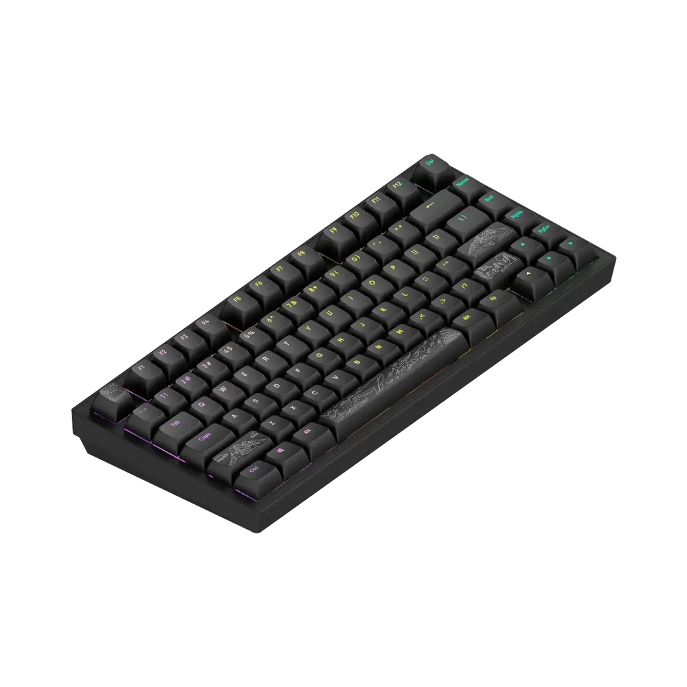 Геймърскa механична клавиатура Dark Project ALU81A Terra Nostra V2 Black RGB