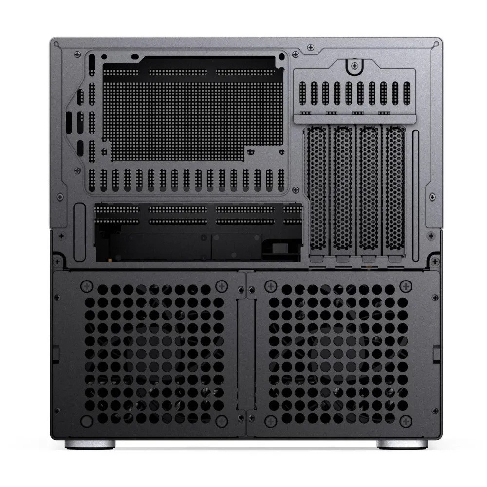 Кутия Jonsbo N6 NAS Micro-ATX - Black