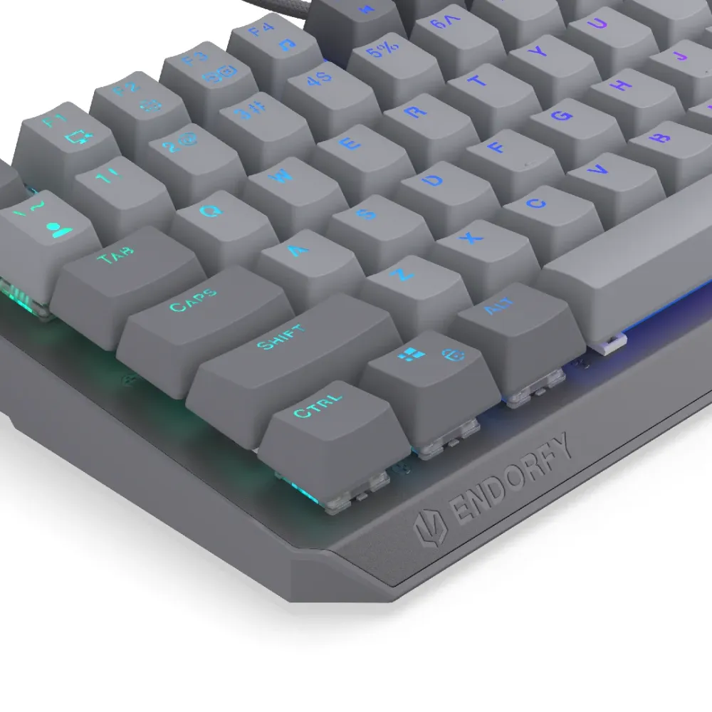 Endorfy механична клавиатура Thock V2 75%, PBT, Endorfy Red switch, US Layout