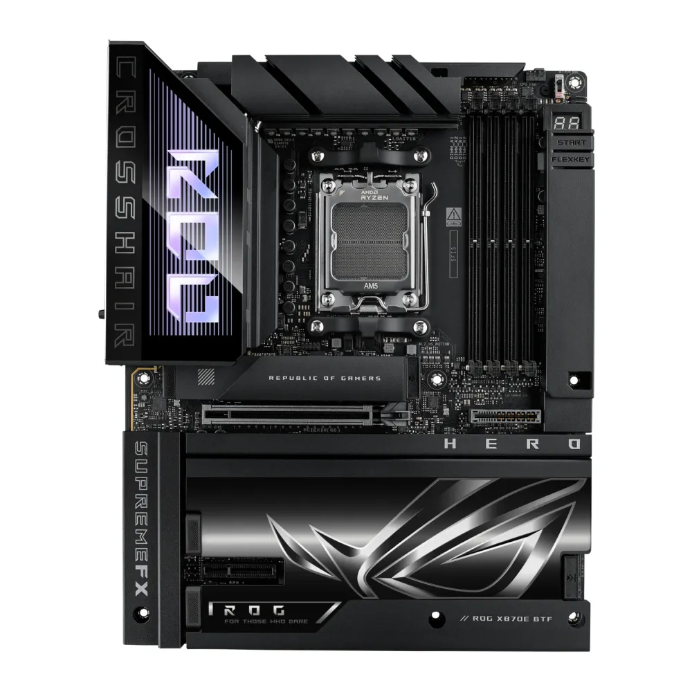 Дънна платка ASUS ROG CROSSHAIR X870E-E HERO BTF WIFI AM5 DDR5