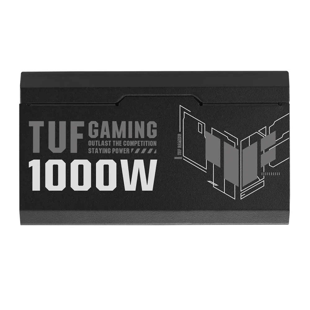 Захранващ блок ASUS TUF Gaming 1000W, 80+ Gold PCIe 5.1, Fully Modular