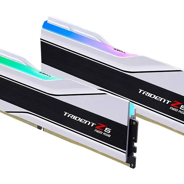 Памет G.SKILL Trident Z5 Neo RGB White 64GB(2x32GB) DDR5 6000MHz CL26 - AMD EXPO