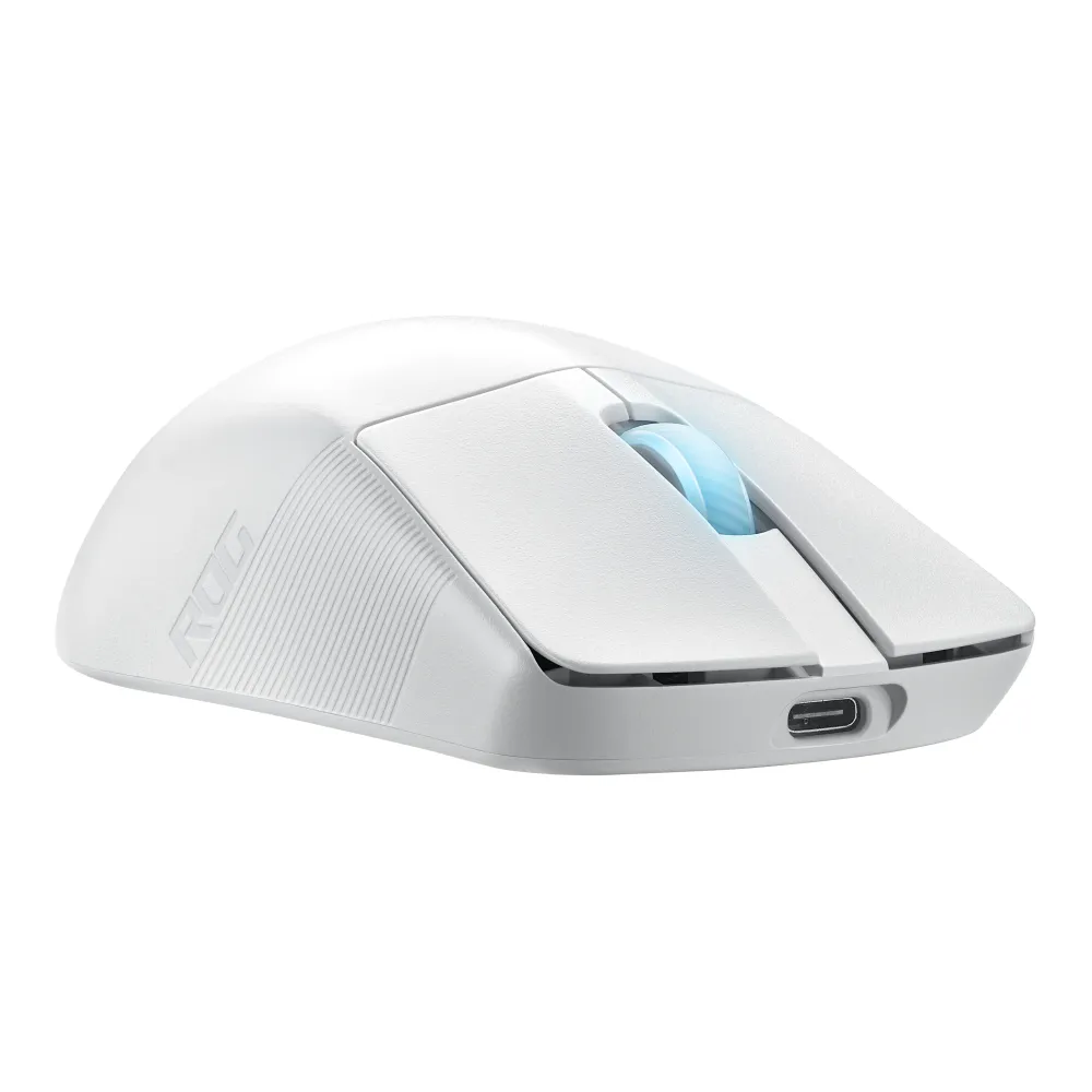 Геймърска безжична мишка ASUS ROG Harpe Ace Aim Lab Edition - White Геймърска безжична мишка ASUS ROG Harpe Ace Aim Lab Edition - White