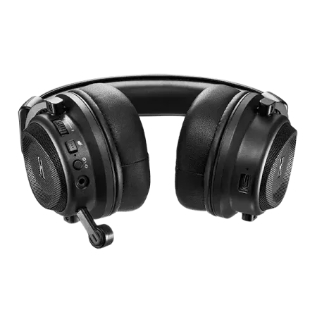 Геймърски безжични слушалки PowerColor Alphyn AH10 - Черни