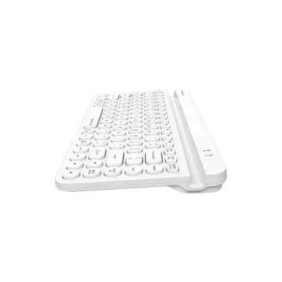 Безжична клавиатура A4tech Fstyler FBK30, Bluetooth, 2.4G, Стойка за телефон, Кирилизирана, Бяла Безжична клавиатура A4tech Fstyler FBK30, Bluetooth, 2.4G, Стойка за телефон, Кирилизирана, Бяла