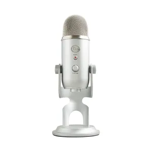 Настолен микрофон Logitech Blue YETI - Silver