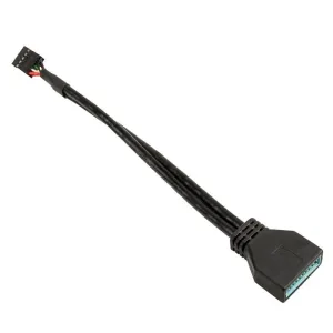 Kolink USB адаптер от USB 2.0 8-pin към USB 3.0 19-pin - 0.15m Kolink USB адаптер от USB 2.0 8-pin към USB 3.0 19-pin - 0.15m