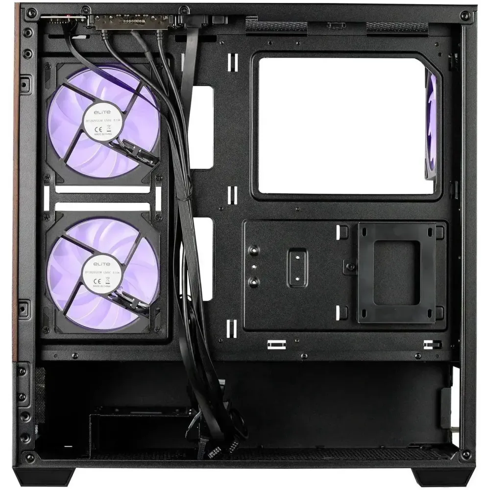 Кутия CoolerMaster Elite 690 Wood - Черна Кутия CoolerMaster Elite 690 Wood - Черна