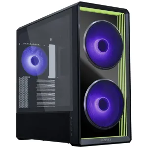 Кутия Lian Li LANCOOL 217 INF RGB Mid-Tower, Tempered Glass - Черна