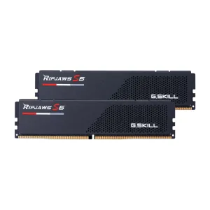 Памет G.SKILL Ripjaws S5 Black 32GB(2x16GB) DDR5 5200MHz CL40 - Intel XMP