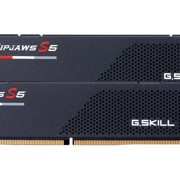 Памет G.SKILL Ripjaws S5 Black 32GB(2x16GB) DDR5 5200MHz CL40 - Intel XMP