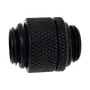 Адаптер съединител с вътрешна резба Alphacool, Въртящ се, G1/4, Черен мат