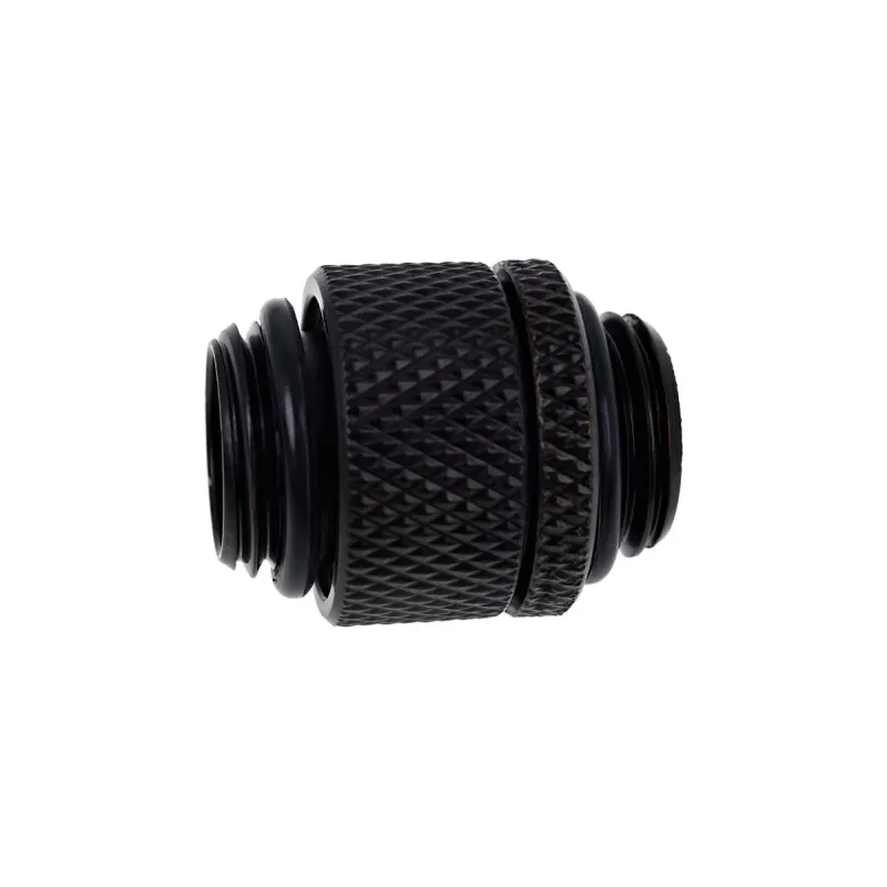 Адаптер съединител с вътрешна резба Alphacool, Въртящ се, G1/4, Черен мат