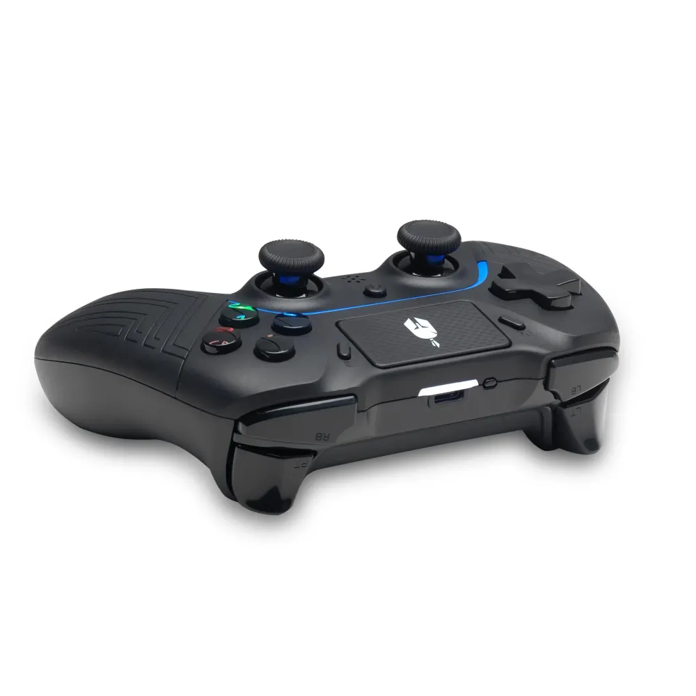 Безжичен геймпад Spartan Gear Aspis 4, за PC и PS4, Черен Безжичен геймпад Spartan Gear Aspis 4, за PC и PS4, Черен