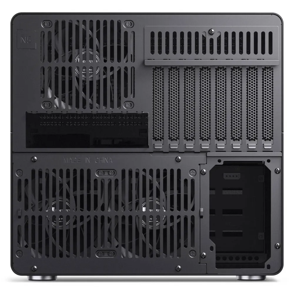Кутия Jonsbo N5 NAS E-ATX - Black