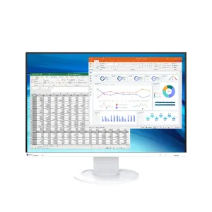Монитор EIZO FlexScan EV2410R - 23.8 inch IPS, Wide, Full HD, HDMI, DisplayPort - Бял