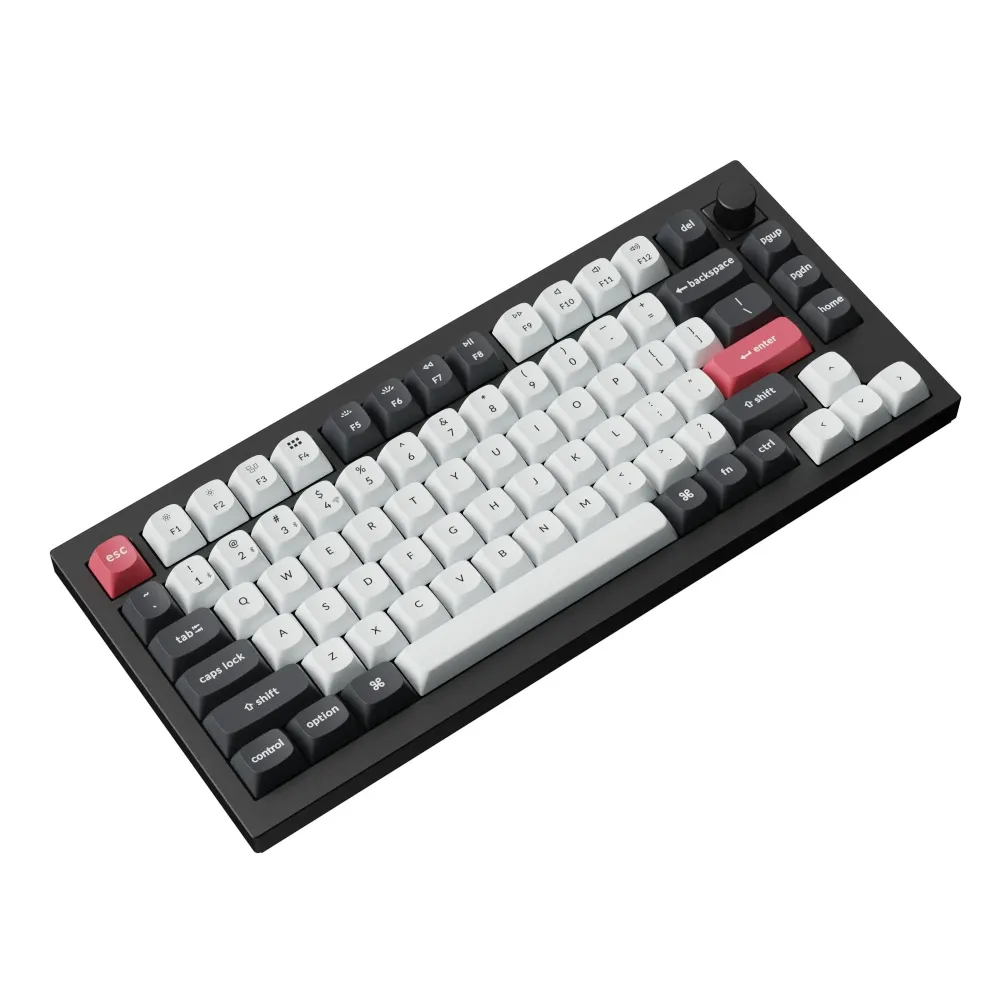 Механична клавиатура Keychron Q1 HE QMK 75% Carbon Black - Wireless Механична клавиатура Keychron Q1 HE QMK 75% Carbon Black - Wireless
