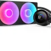 Охладител за процесор NZXT Kraken Plus 240 RGB LCD Display - Black