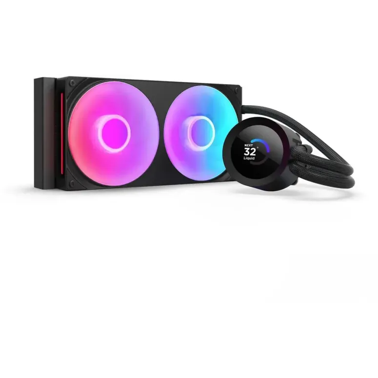 Охладител за процесор NZXT Kraken Plus 240 RGB LCD Display - Black