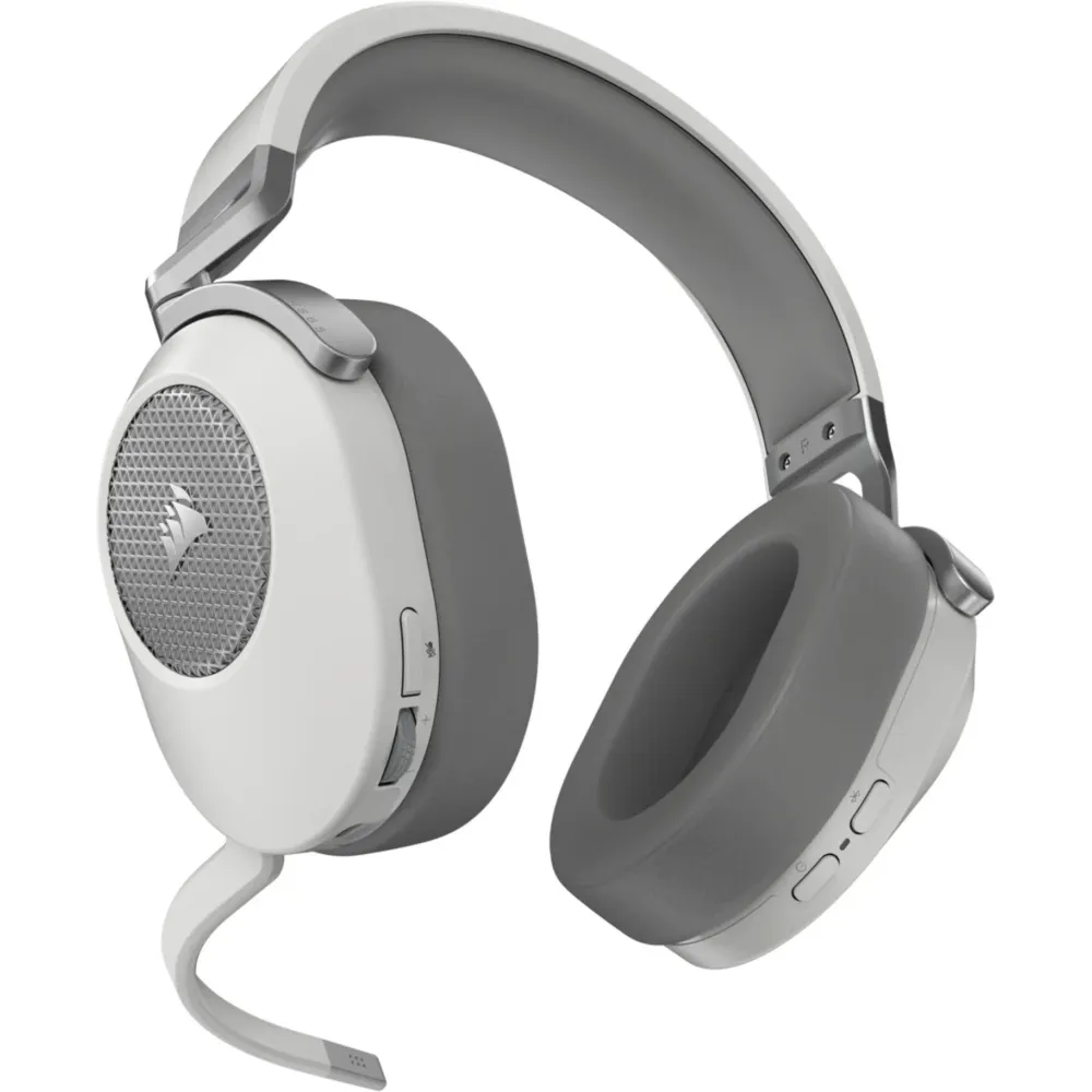 Геймърски слушалки с микрофон Corsair HS65 v2 Carbon безжични и блутут PC/PS5/PS4