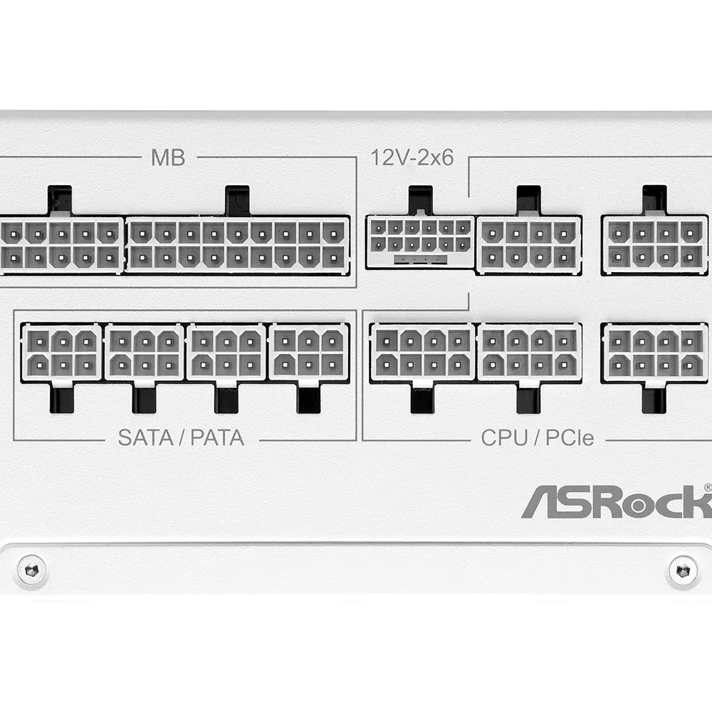 Захранващ блок ASRock Steel Legend White 1000W 80+ Gold